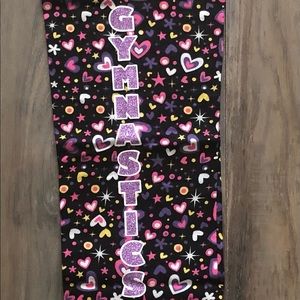 NWT Snowflake Gymnastics Flannel Pajamas Lounge Pants